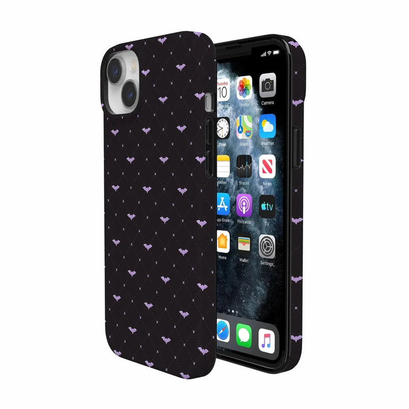 Such a Battie | Purple Bats Case Phone Case get.casely 