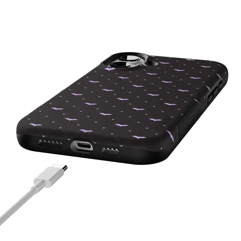 Such a Battie | Purple Bats Case Phone Case get.casely 