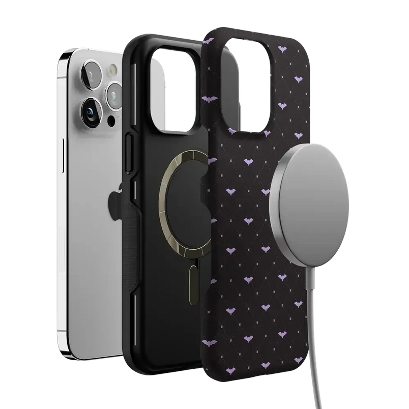 Such a Battie | Purple Bats Case Phone Case get.casely 