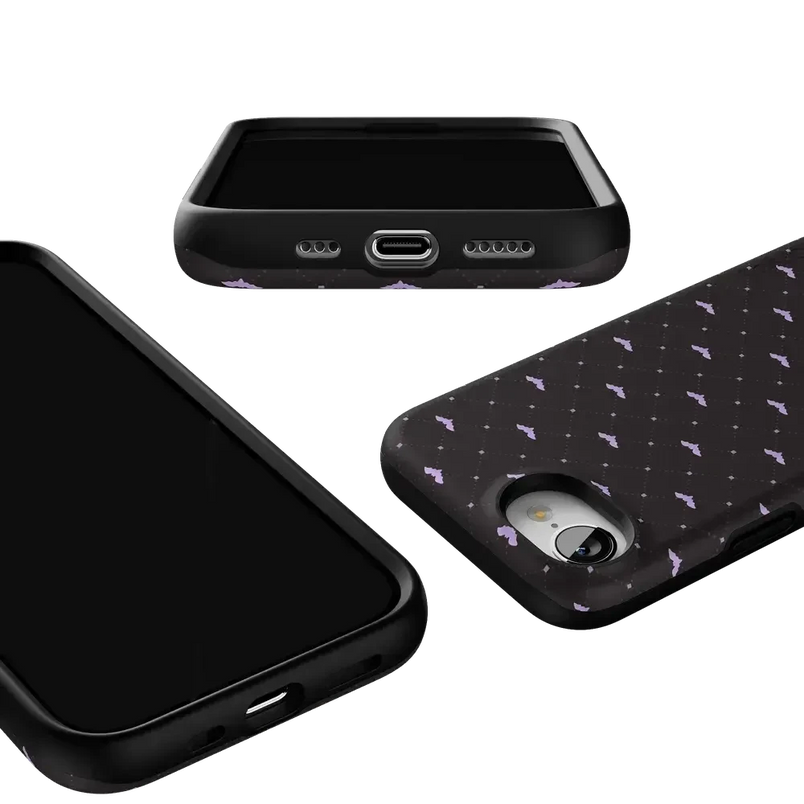 Such a Battie | Purple Bats Case Phone Case get.casely 