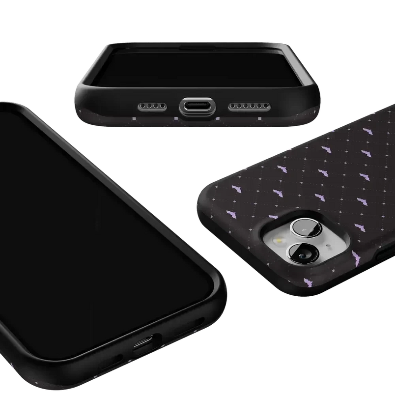 Such a Battie | Purple Bats Case Phone Case get.casely 