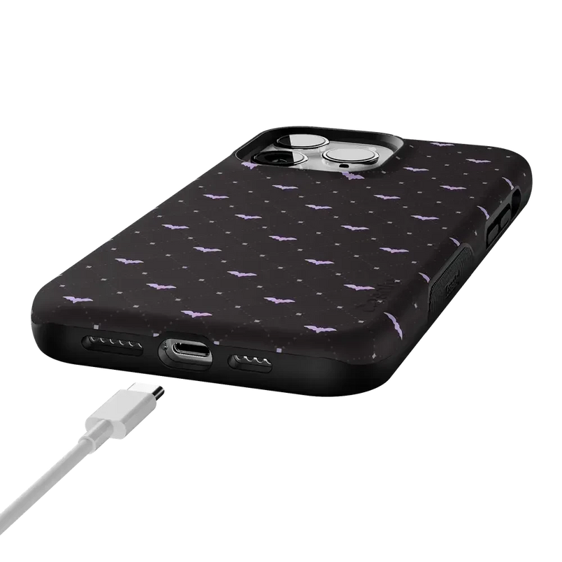 Such a Battie | Purple Bats Case Phone Case get.casely 