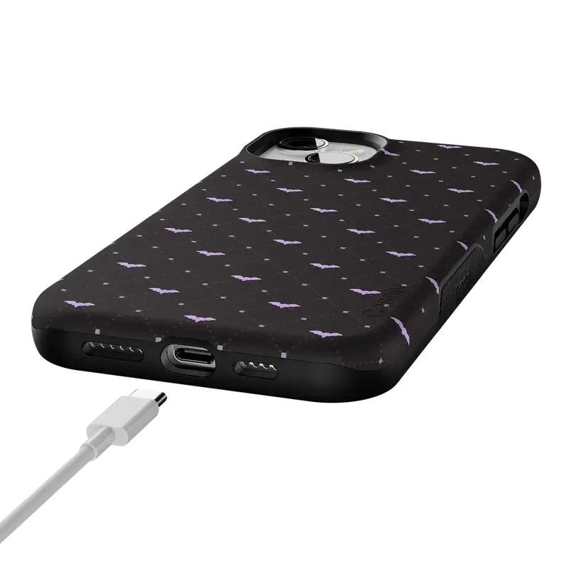 Such a Battie | Purple Bats Case Phone Case get.casely 