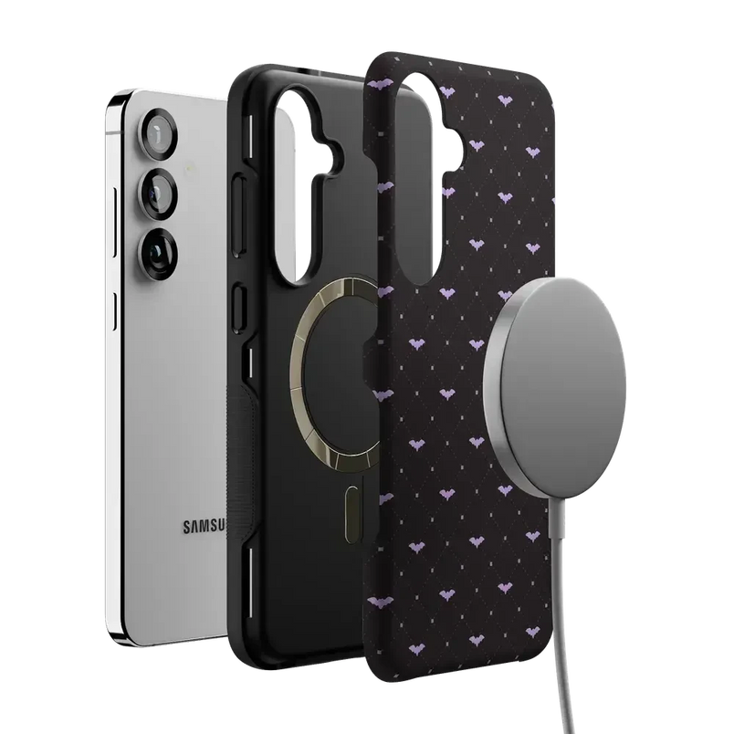 Such a Battie | Purple Bats Case Phone Case get.casely 