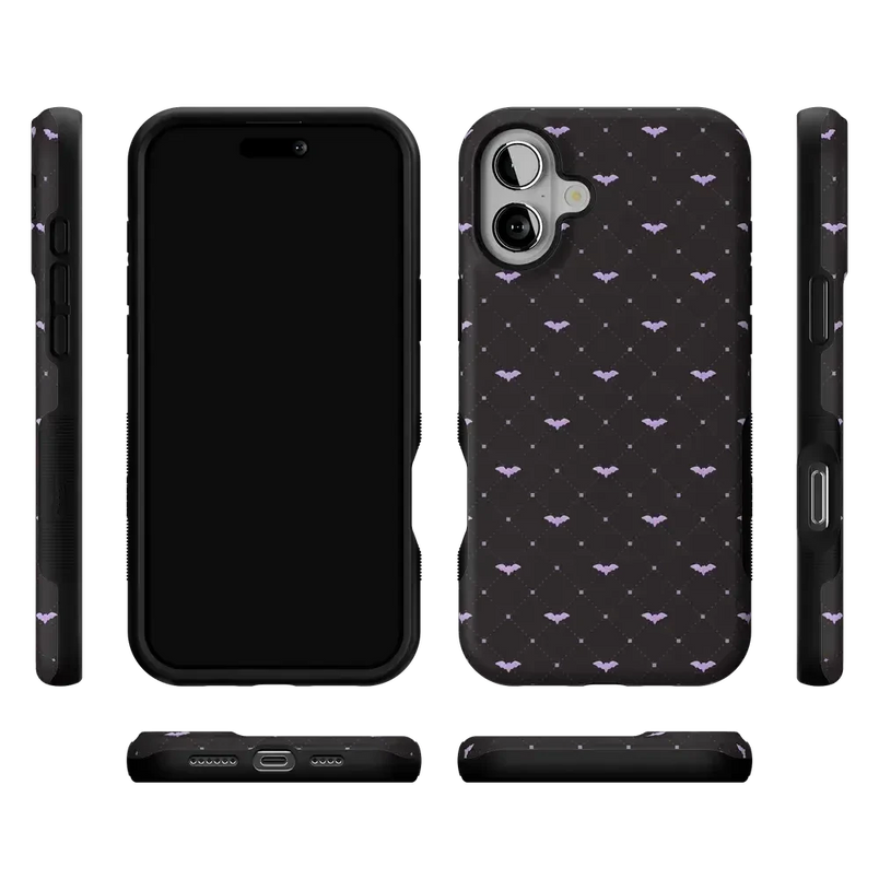 Such a Battie | Purple Bats Case Phone Case get.casely 
