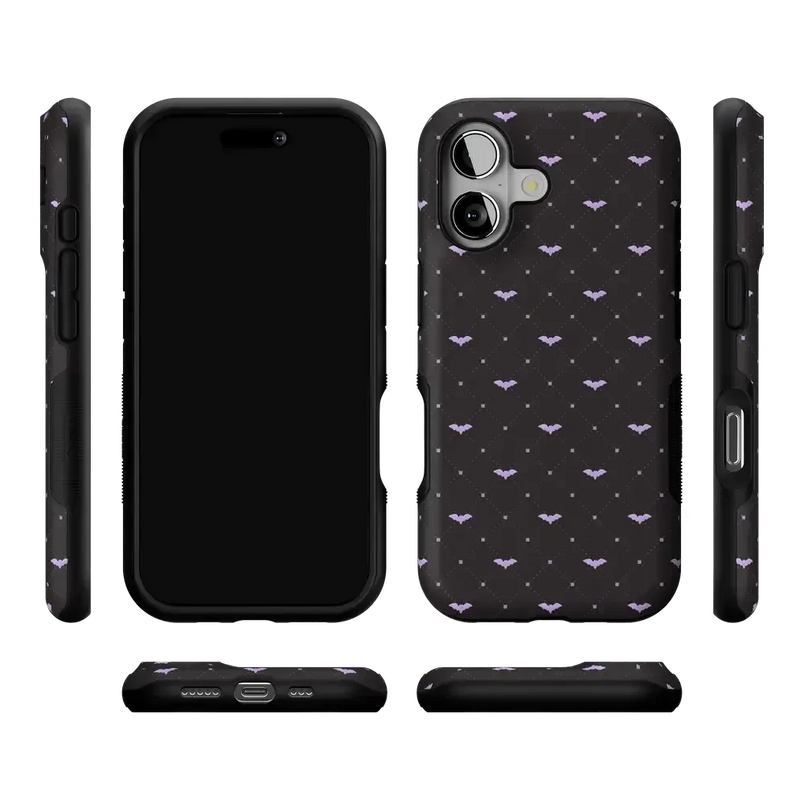 Such a Battie | Purple Bats Case Phone Case get.casely 