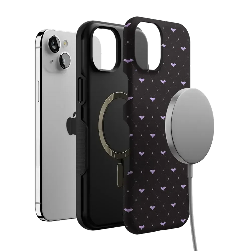 Such a Battie | Purple Bats Case Phone Case get.casely 