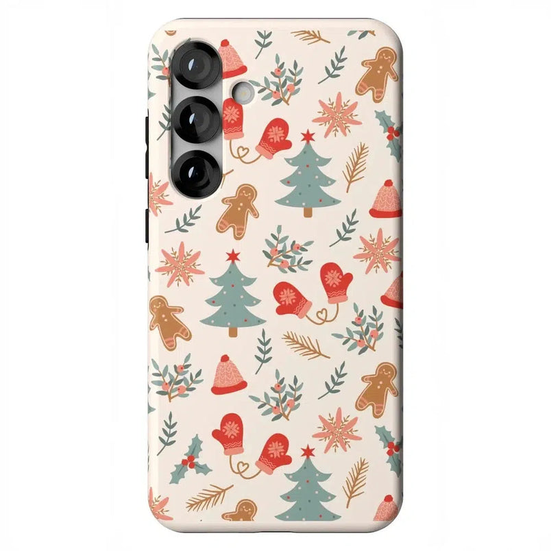 Sugar and Spice | Holiday Cookie Case Phone Case Casetry Essential + MagSafe® Galaxy S25 Plus