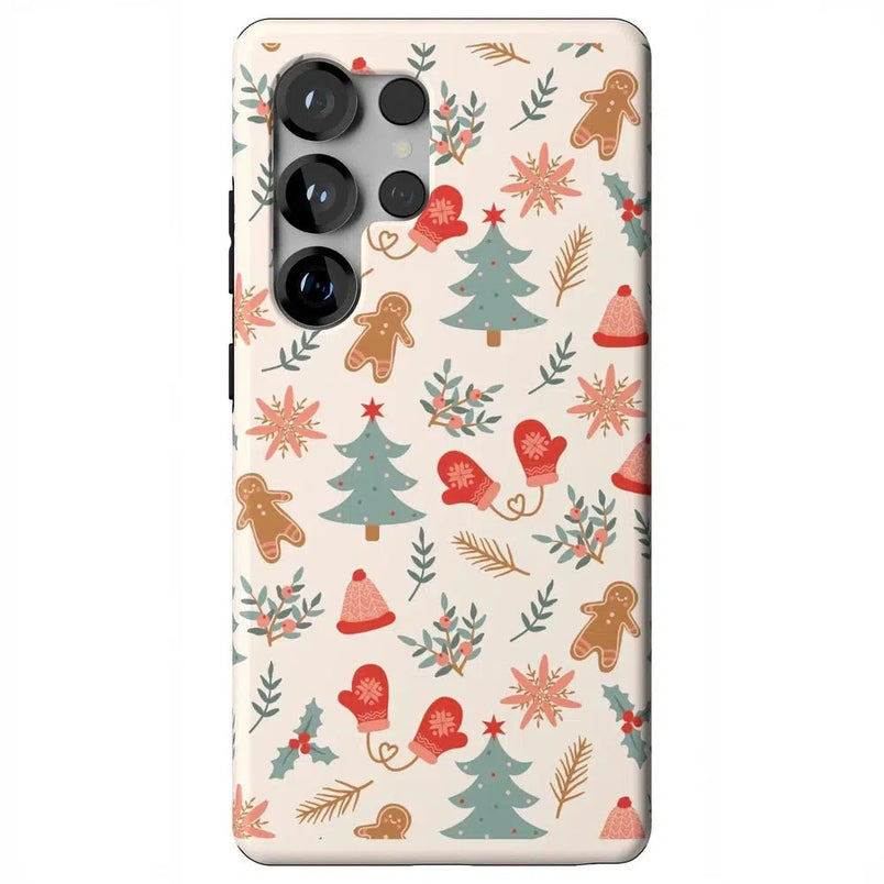 Sugar and Spice | Holiday Cookie Case Phone Case Casetry Essential + MagSafe® Galaxy S25 Ultra
