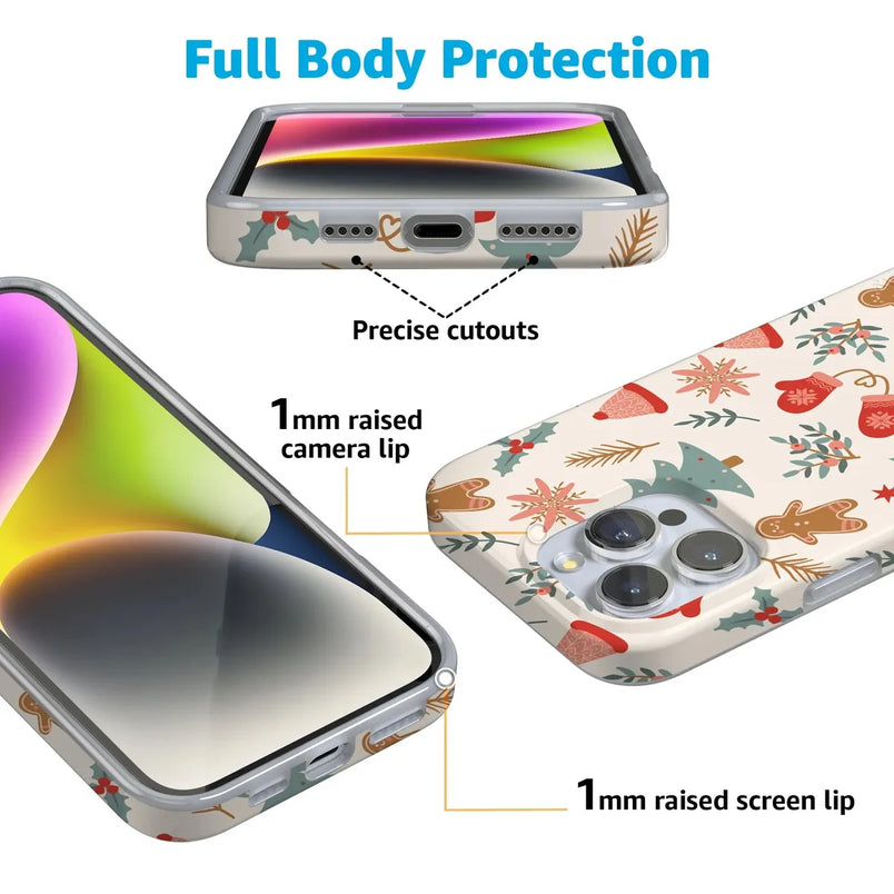 Sugar and Spice | Holiday Cookie Case Phone Case Casetry 