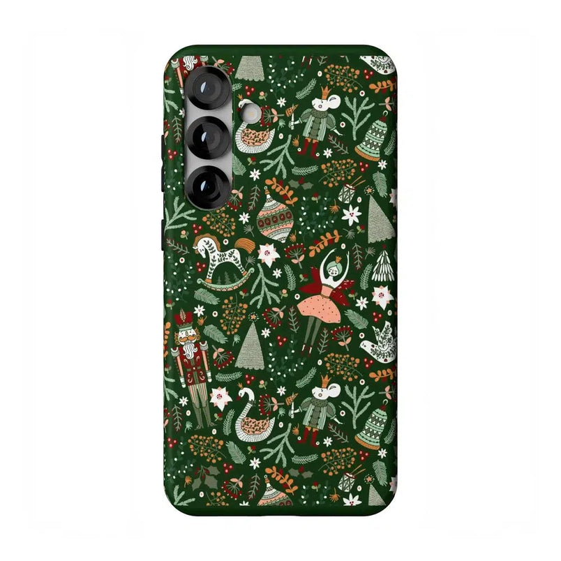 Sugar Plum Fairy | Winter Wonderland Case Phone Case Casetry Essential + MagSafe® Galaxy S25 Plus