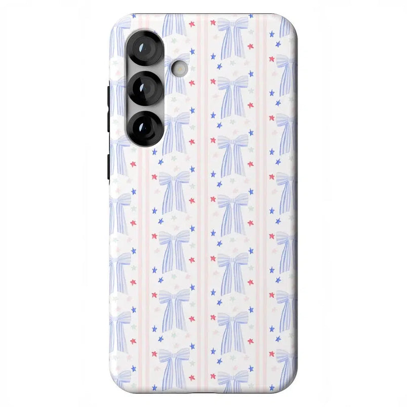 Summer Bows | Coquette Case Phone Case Casetry Essential + MagSafe® Galaxy S25 Plus