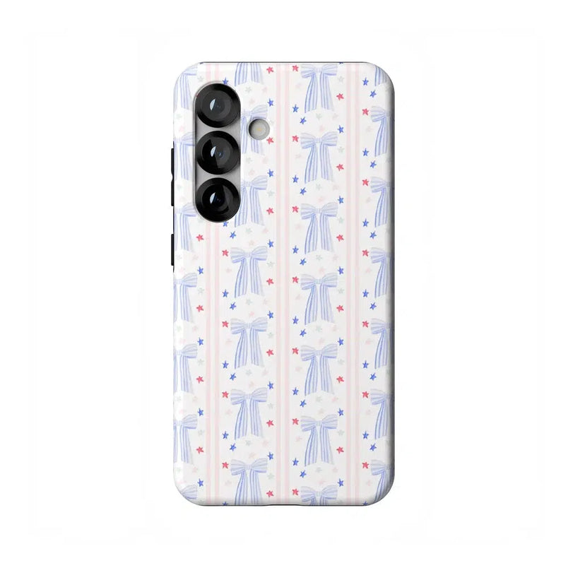 Summer Bows | Coquette Case Phone Case Casetry Essential + MagSafe® Galaxy S25