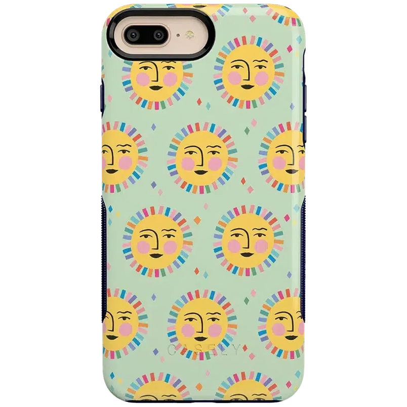 Sunny Days | Sun Patterned Case iPhone Case CASELY Bold iPhone 6/7/8 Plus 