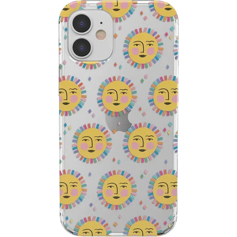 Sunny Days | Sun Patterned Case iPhone Case CASELY Classic iPhone 12 Mini 