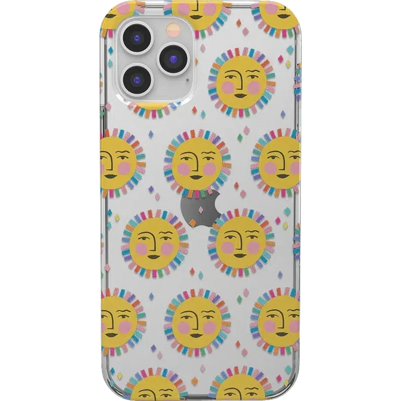 Sunny Days | Sun Patterned Case iPhone Case CASELY Classic iPhone 12 Pro Max 