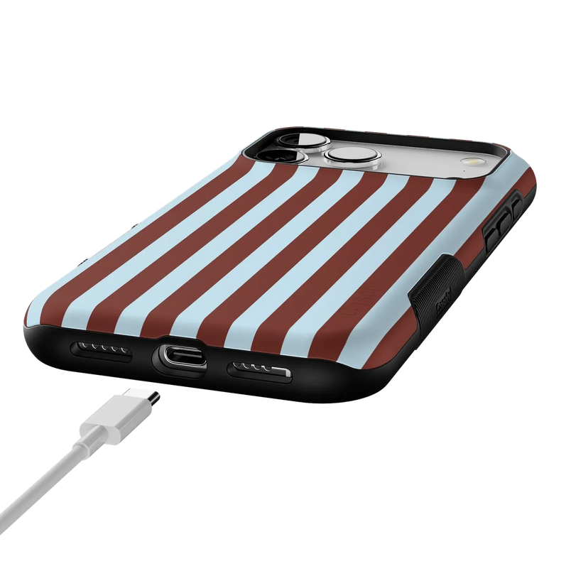 Sunday in Brooklyn | Chocolate Stripes Case