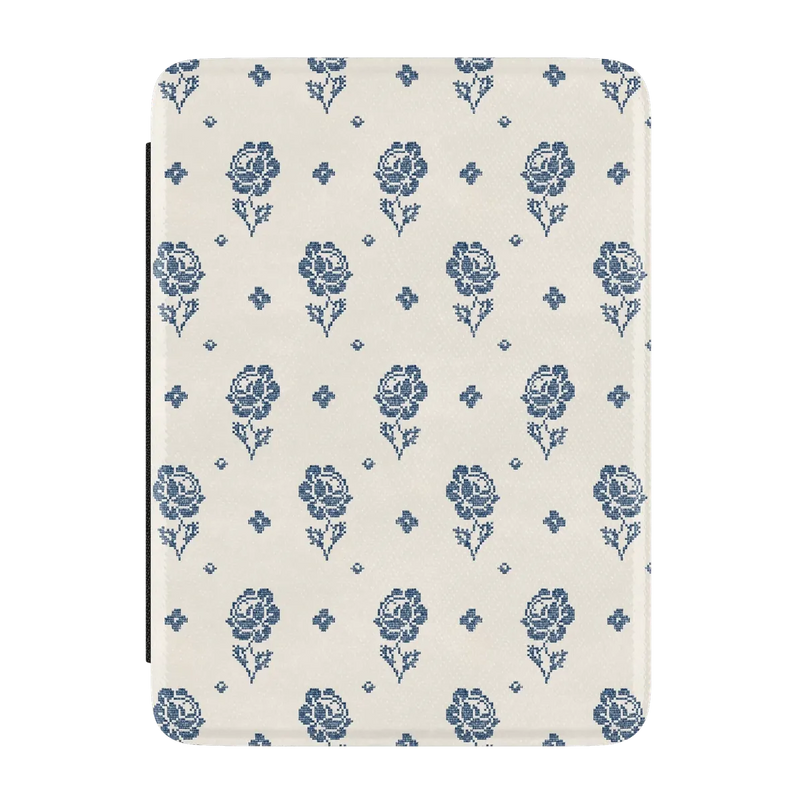 Seaside Stitch | Vintage Roses Kindle Case