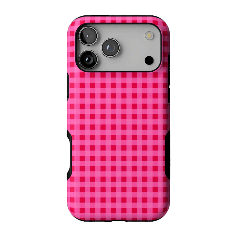 Sweet Jam | Hot Pink Gingham Case