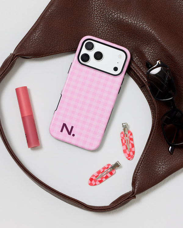 Sweet Jam | Light Pink Gingham Case