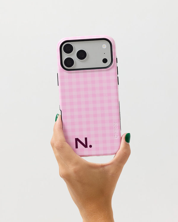 Sweet Jam | Light Pink Gingham Case