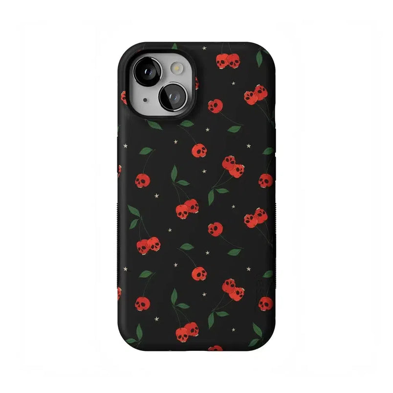 Sweet Revenge | Cherry Skulls Case Phone Case Casetry Bold Flex + MagSafe® iPhone 13
