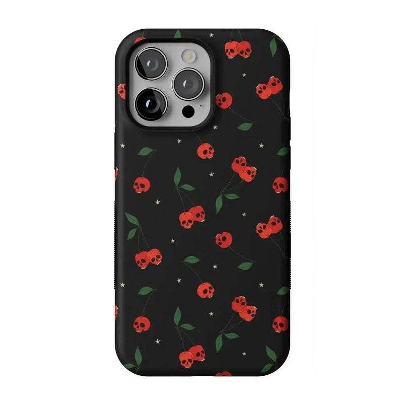 Sweet Revenge | Cherry Skulls Case Phone Case Casetry Bold Flex + MagSafe® iPhone 14 Pro Max