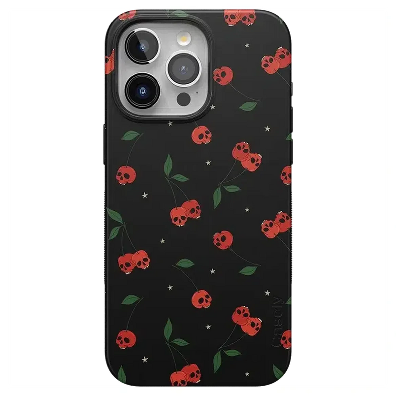 Sweet Revenge | Cherry Skulls Case Phone Case Casetry Bold + MagSafe® iPhone 15 Pro Max