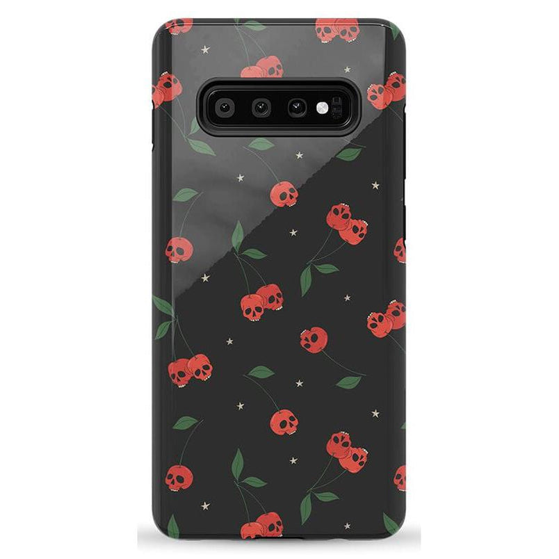 Sweet Revenge | Cherry Skulls Case Phone Case Casetry Essential Galaxy S10 Plus