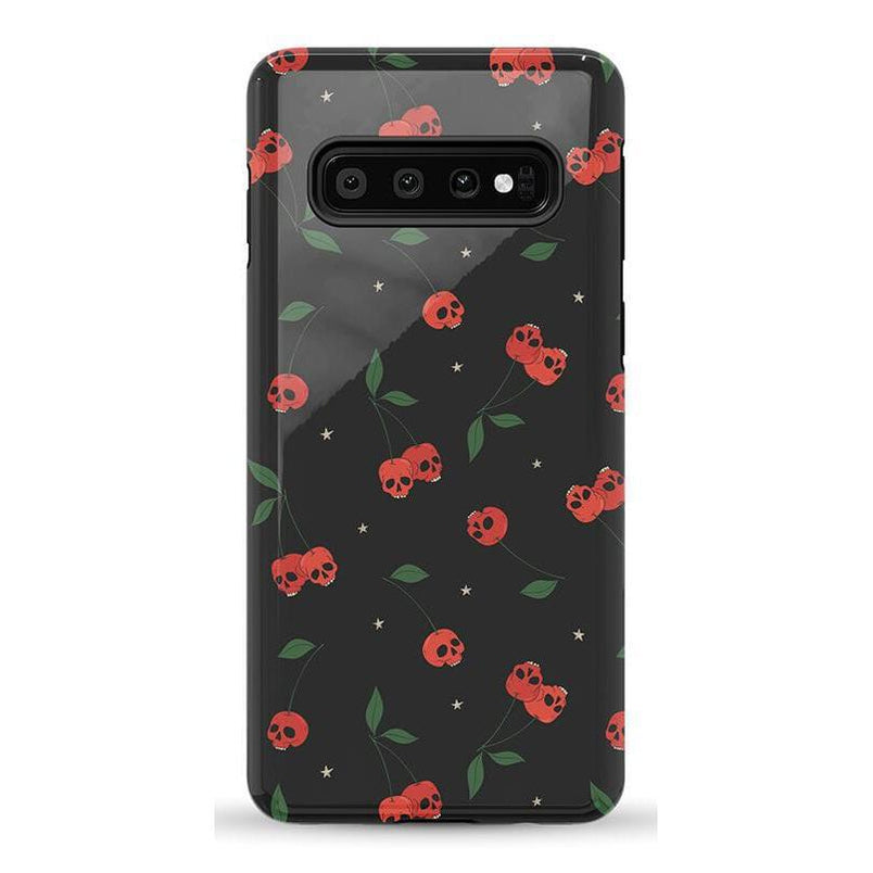 Sweet Revenge | Cherry Skulls Case Phone Case Casetry Essential Galaxy S10