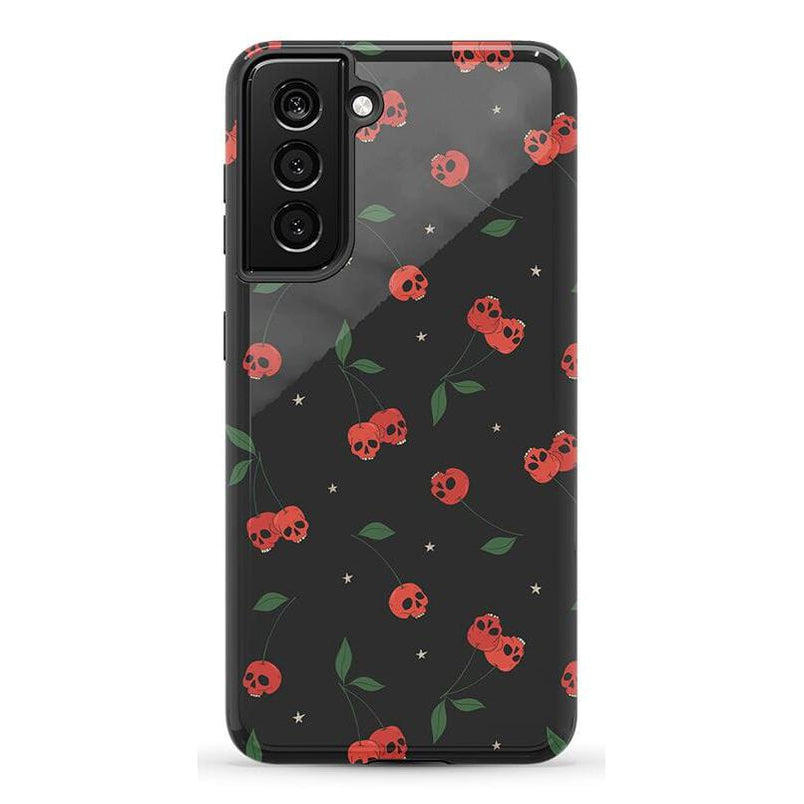 Sweet Revenge | Cherry Skulls Case Phone Case Casetry Essential Galaxy S21