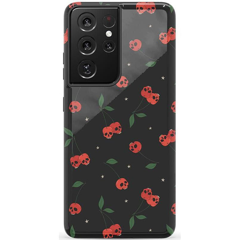 Sweet Revenge | Cherry Skulls Case Phone Case Casetry Essential Galaxy S21 Ultra