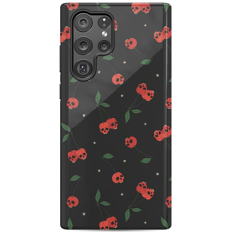 Sweet Revenge | Cherry Skulls Case Phone Case Casetry Essential Galaxy S22 Ultra