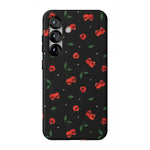 Sweet Revenge | Cherry Skulls Case Phone Case Casetry Essential + MagSafe® Galaxy S25