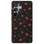 Sweet Revenge | Cherry Skulls Case Phone Case Casetry Essential + MagSafe® Galaxy S25 Ultra