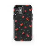 Sweet Revenge | Cherry Skulls Case Phone Case Casetry Essential + MagSafe® iPhone 12 Mini