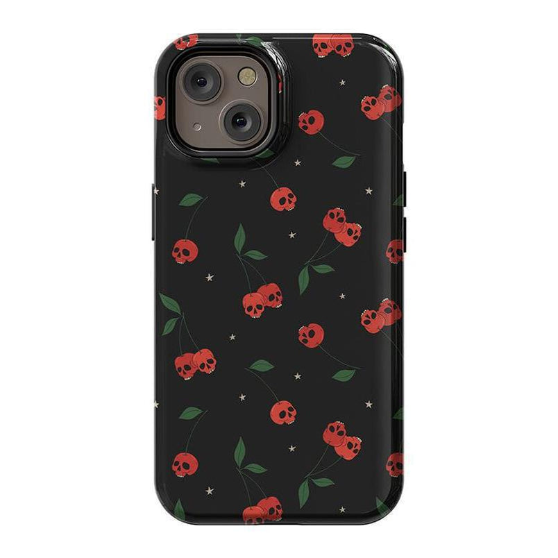 Sweet Revenge | Cherry Skulls Case Phone Case Casetry Essential + MagSafe® iPhone 14
