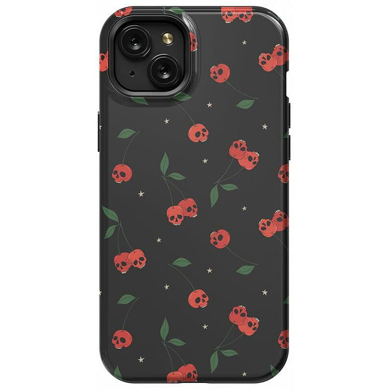 Sweet Revenge | Cherry Skulls Case Phone Case Casetry Essential + MagSafe® iPhone 15 Plus