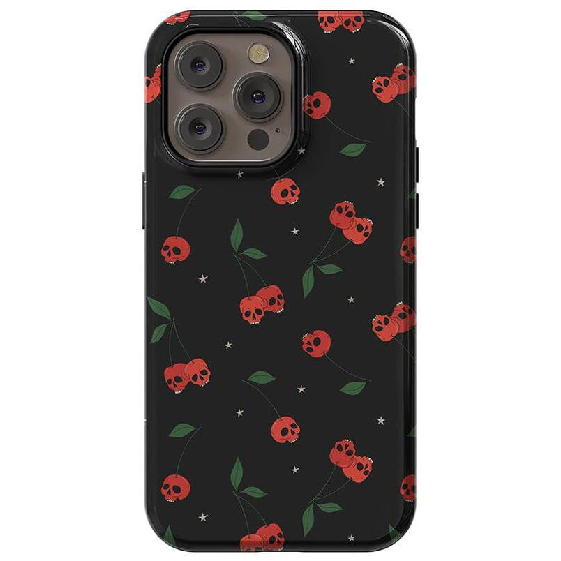Sweet Revenge | Cherry Skulls Case Phone Case Casetry Essential + MagSafe® iPhone 14 Pro Max