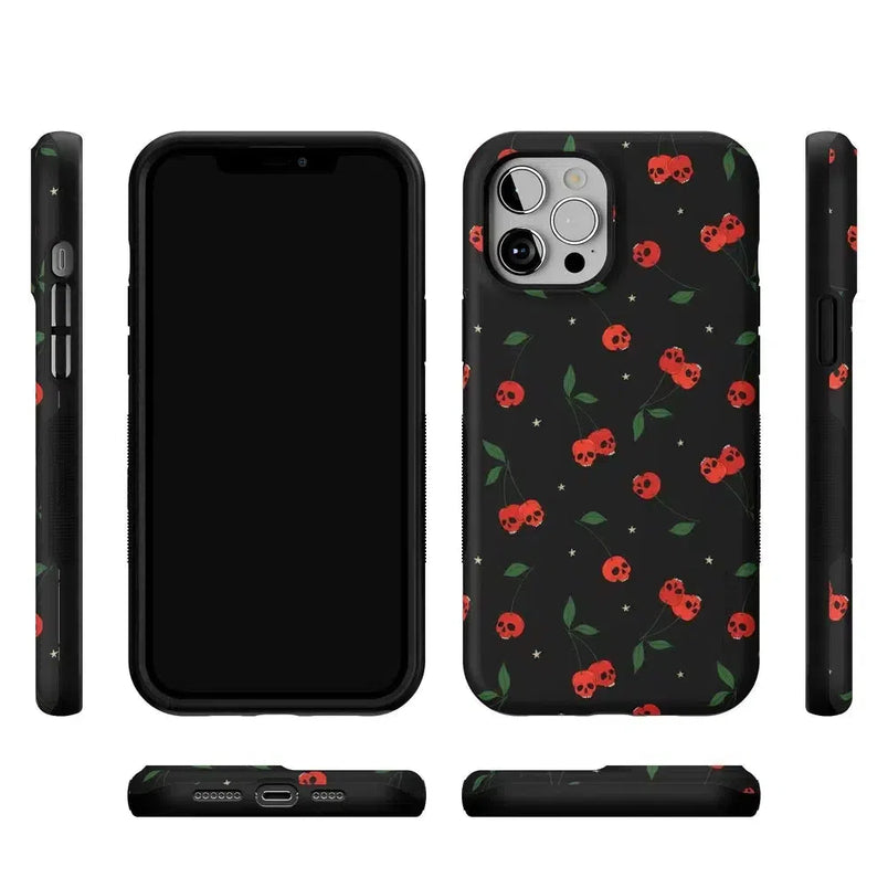 Sweet Revenge | Cherry Skulls Case Phone Case Casetry 