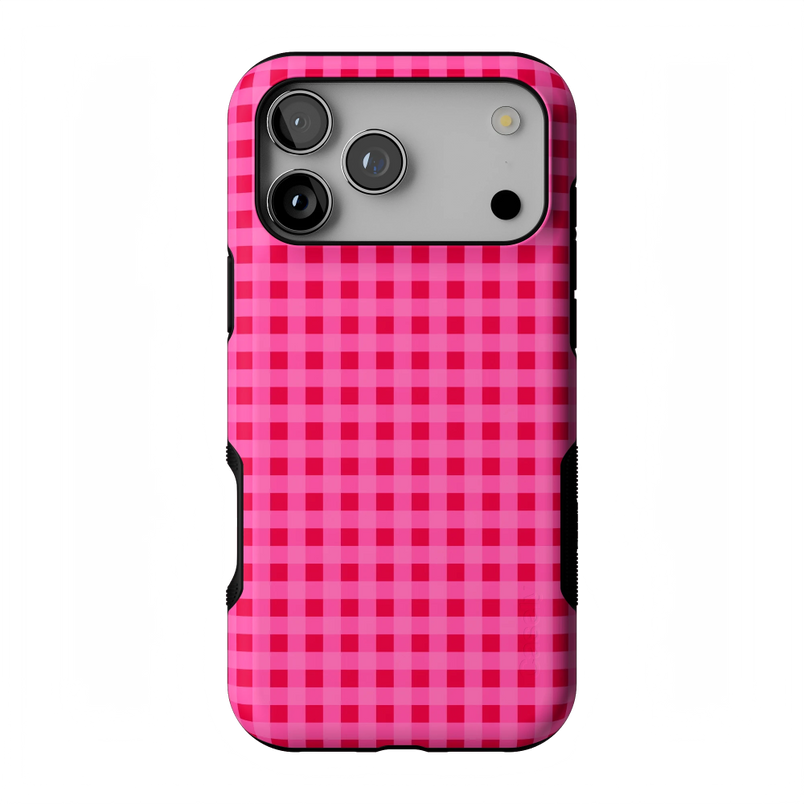 Sweet Jam | Hot Pink Gingham Case