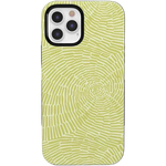 Swirl Away | Tea Green Geometric Case iPhone Case get.casely Bold iPhone 12 Pro Max 