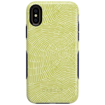 Swirl Away | Tea Green Geometric Case iPhone Case get.casely Bold iPhone XS Max 