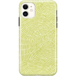 Swirl Away | Tea Green Geometric Case iPhone Case get.casely 