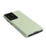 On the Dot | Green Polka Dot Case