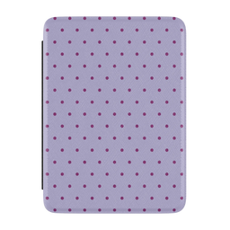 On the Dot | Purple & Plum Polka Dot Kindle Case