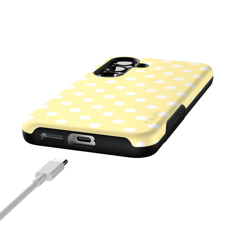 Spotted in SoHo | Yellow Polka Dot Case