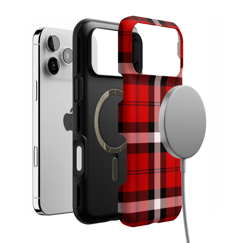 As if! | Red Plaid Case