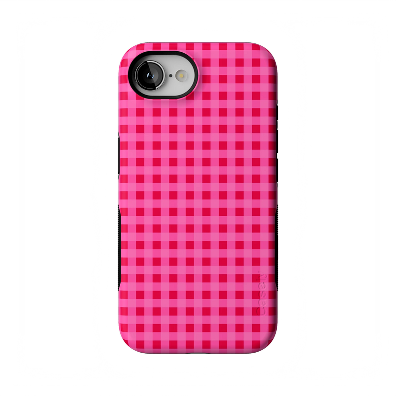 Sweet Jam | Hot Pink Gingham Case - iPhone 16E