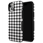 Salem's Hex | Black & White Checkered Case